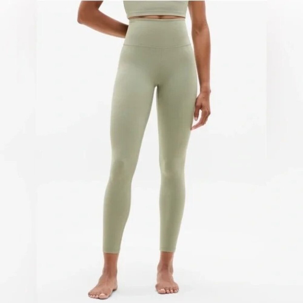 Athleta Elation Ultra High Rise 7/8 Legging Eucalyptus Green Medium NWT